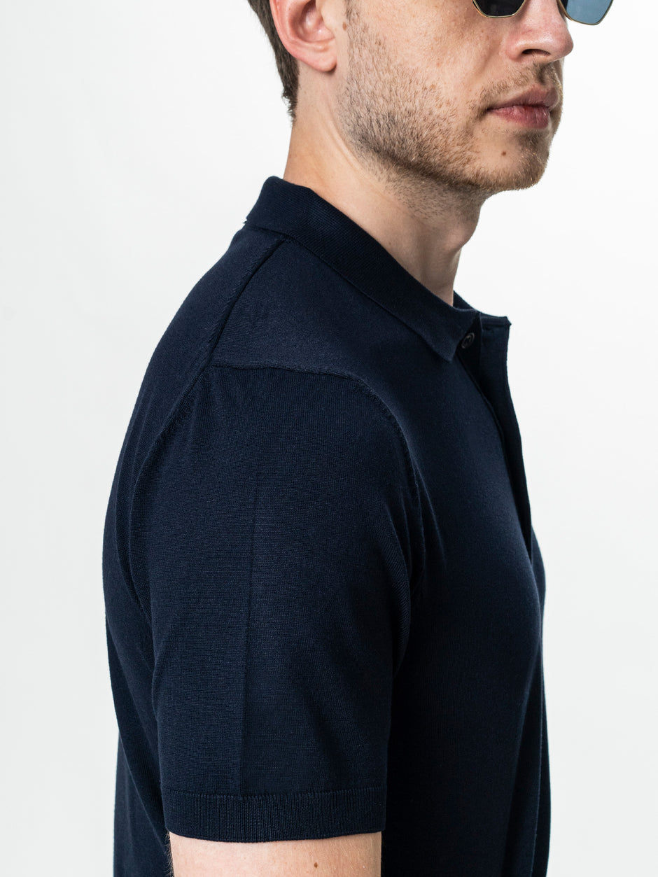 Tricou Polo Barbati Bleumarin BMan0103 (7)
