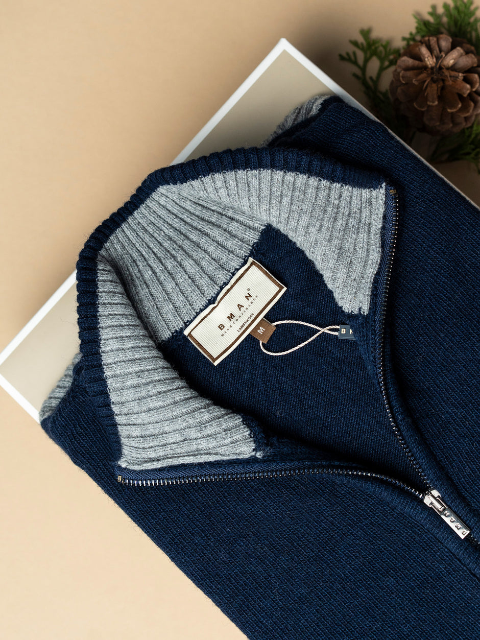 Pachet Cadou Barbati Pulover Cu Accesoriu Bman0156 (2)