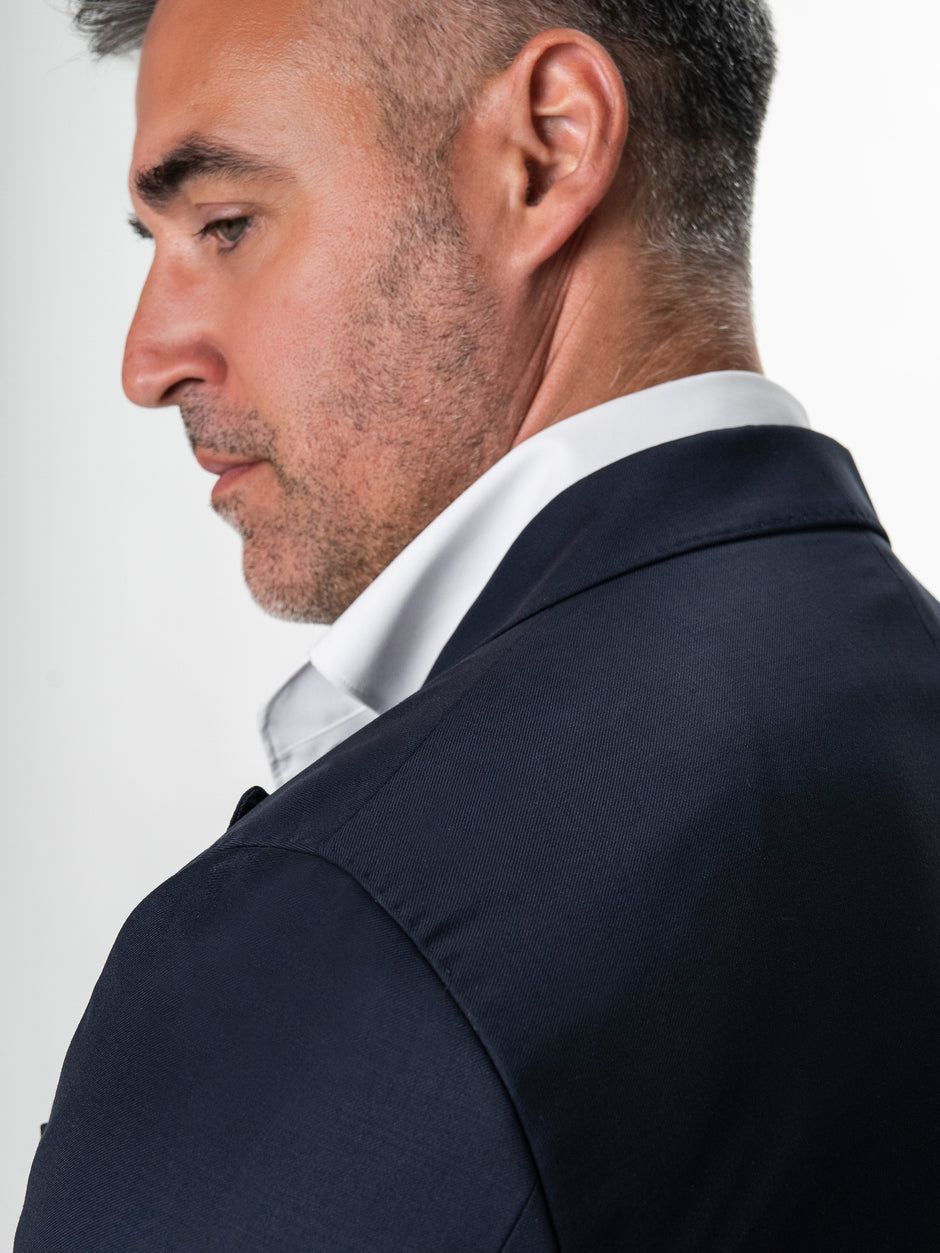Costum Bleumarin Doua Randuri Barbati Lana Vitale Barberis Super110's BMan0052 (11)