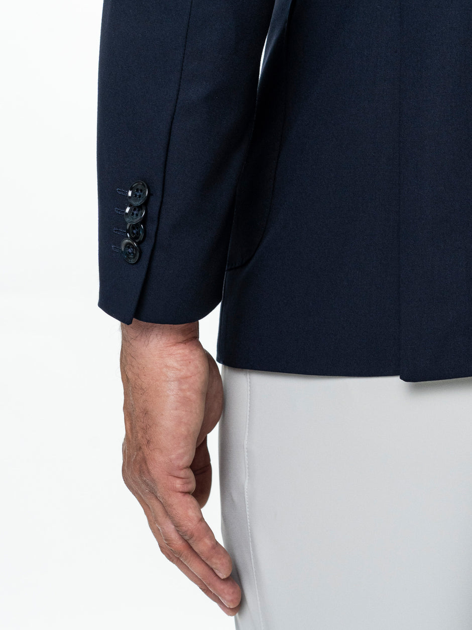 Sacou Barbati Bleumarin Amestec Lana BMan0075 (9)
