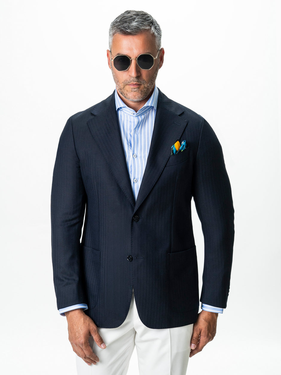 Tinuta Barbati Completa Smart Casual Marino Bman1083 (2)
