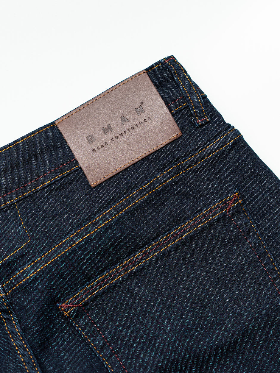 Blugi Barbati Bleumarin Denim Comfort Fit All Season BMan0005 (13)