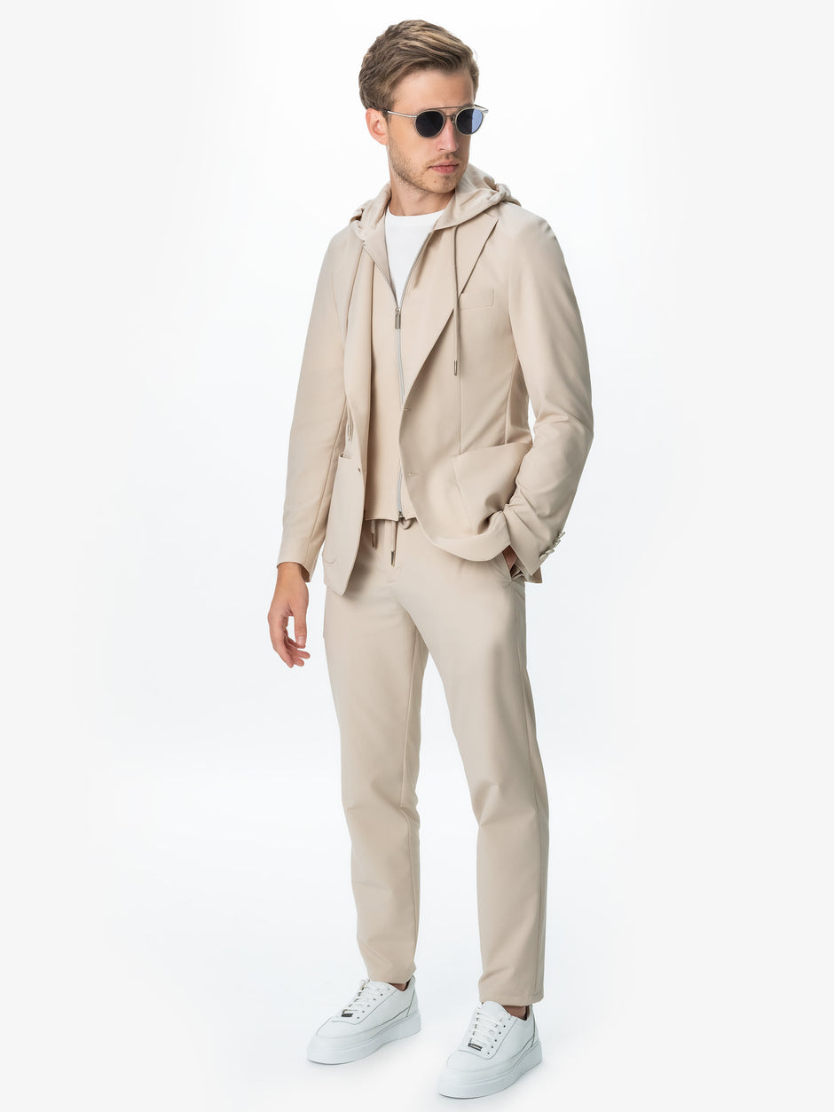 Costum City Flexo Barbati Crem Smart&Business Casual BMan0030 (3)