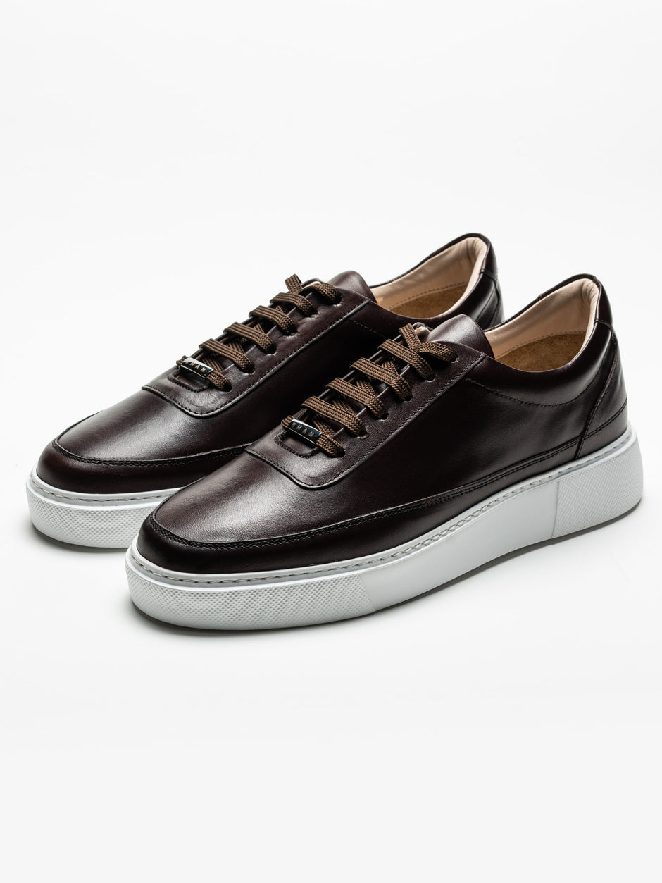 Pantofi Casual Barbati Maro Patina Sneakers 100% Piele Naturala Bman0383 (1)