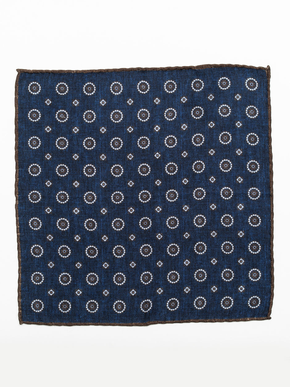 Batista Eleganta Barbati Bleumarin cu Imprimeu BMan424 (2)