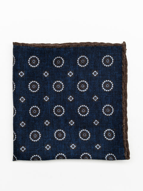 Batista Eleganta Barbati Bleumarin cu Imprimeu BMan424