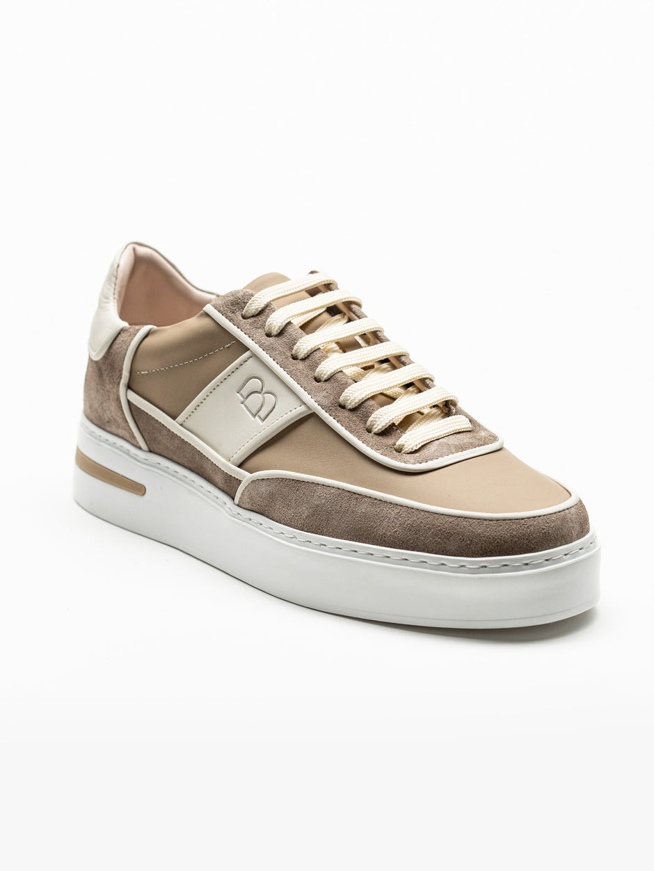 Pantofi Casual Barbati Bej Din Piele Naturala BMan0425 (2)