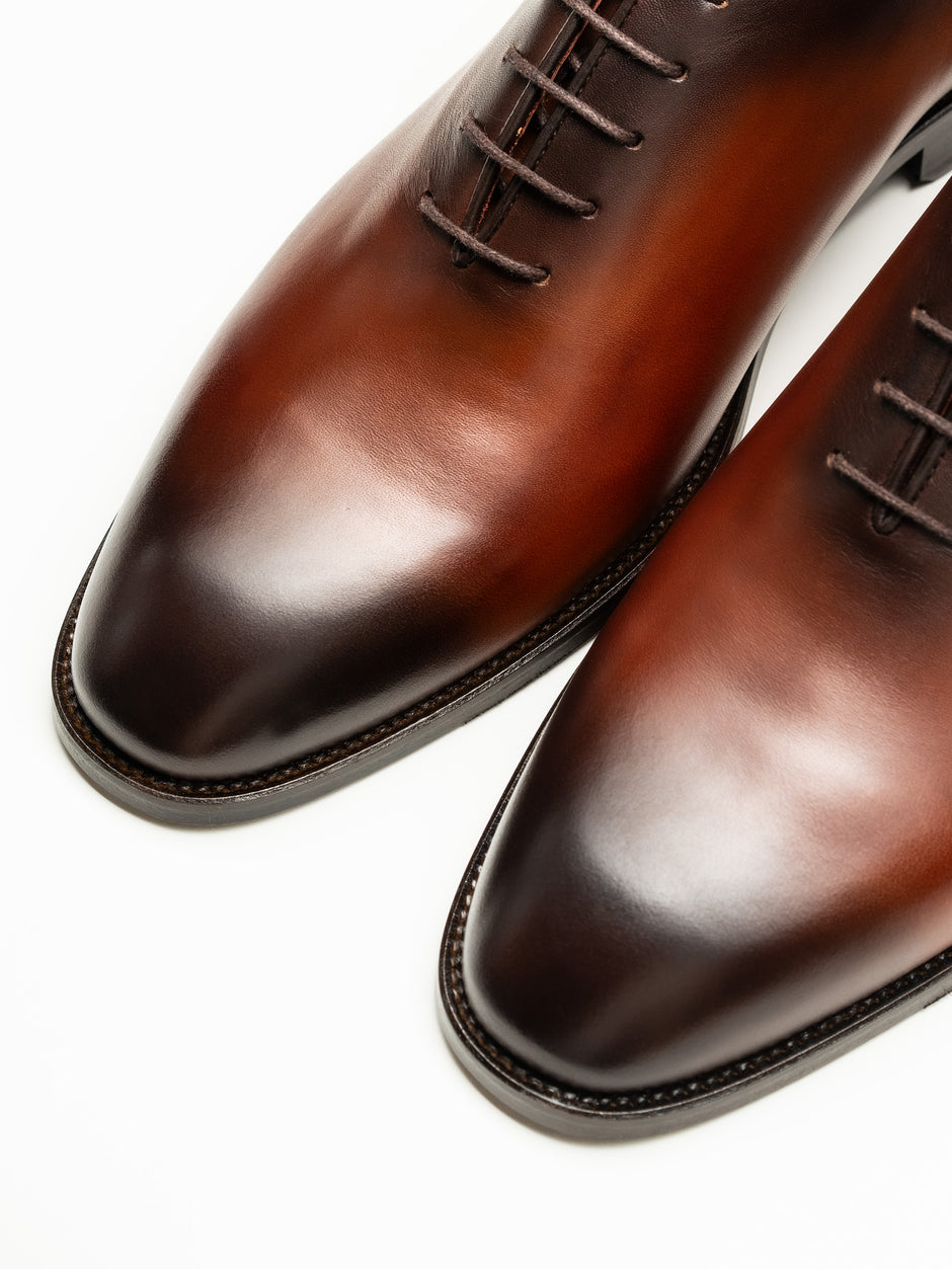 Pantofi Eleganti Barbati Oxford Maro Patina 100% Piele Naturala BMan0412 (3)