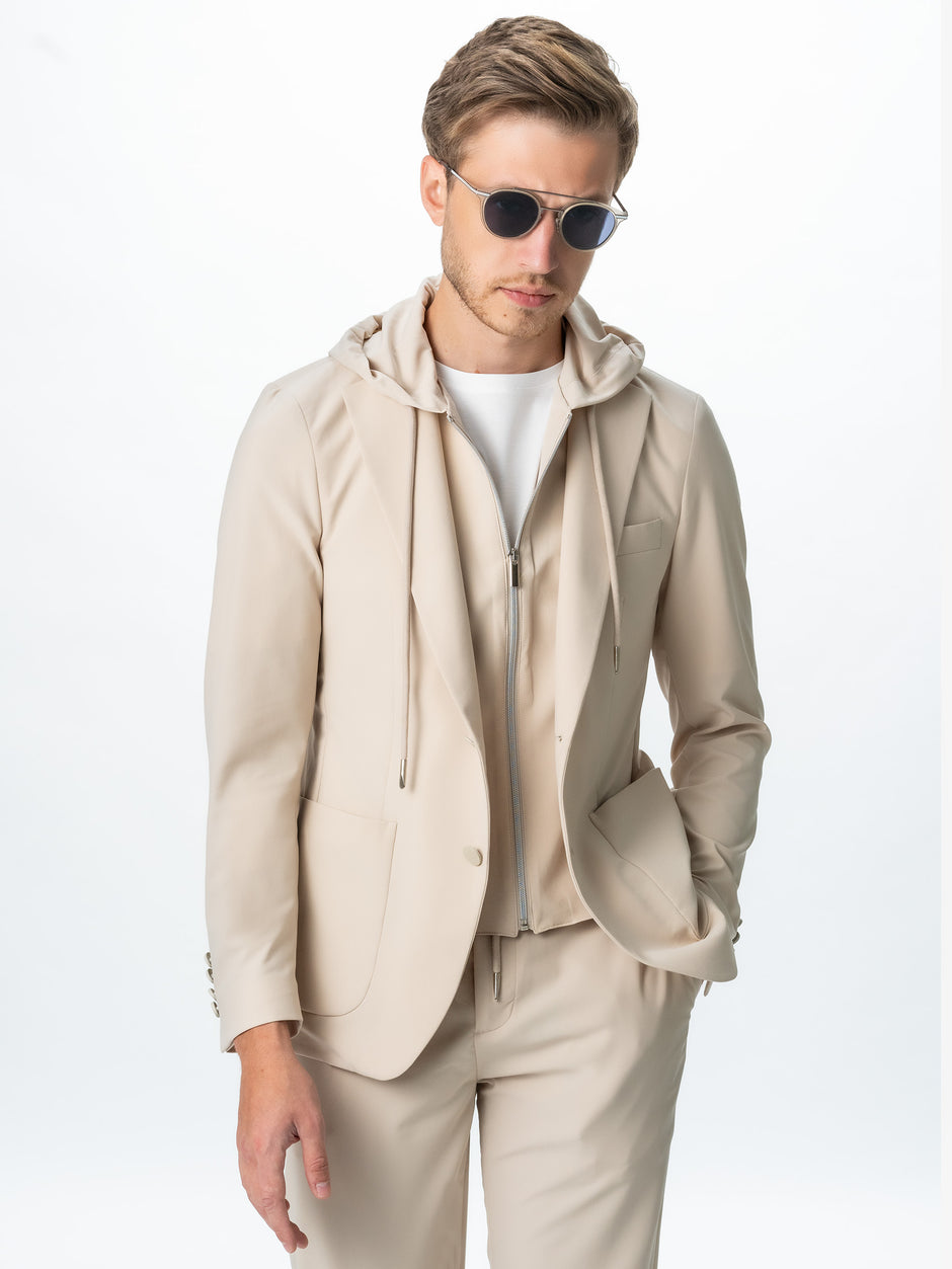 Costum City Flexo Barbati Crem Smart&Business Casual BMan0030 (5)