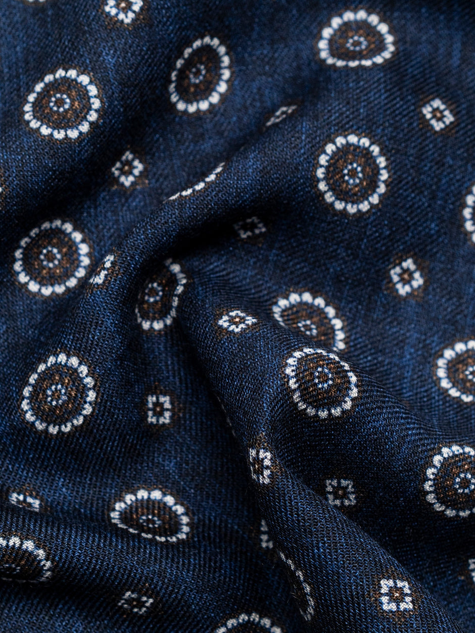 Batista Eleganta Barbati Bleumarin cu Imprimeu BMan424 (3)