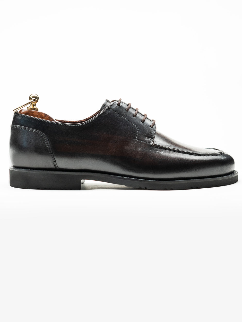 Pantofi Eleganti Barbati Maro Pictat Din Piele Naturala Design Zorlu BMan0417 (2)