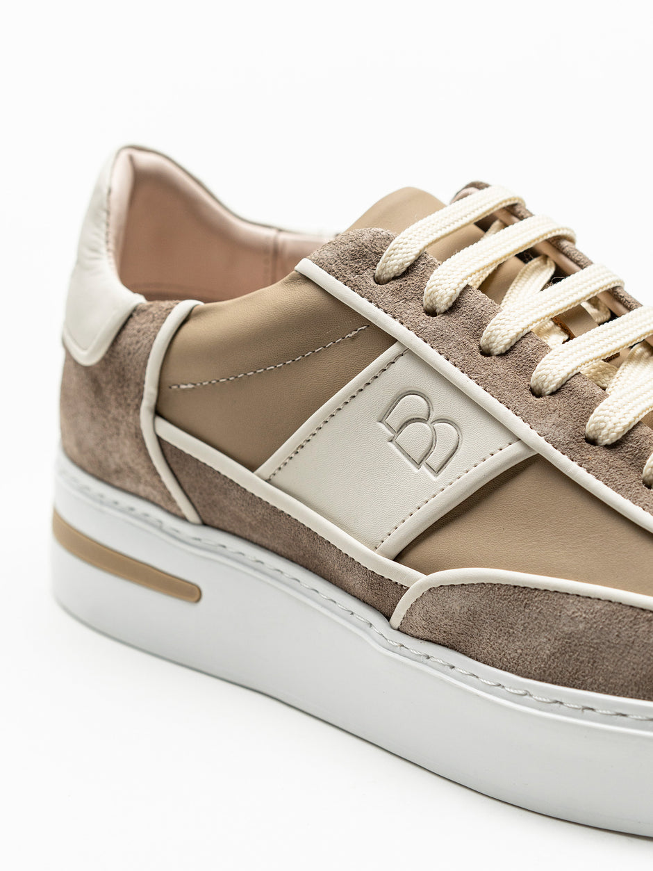 Pantofi Casual Barbati Bej Din Piele Naturala BMan0425 (3)