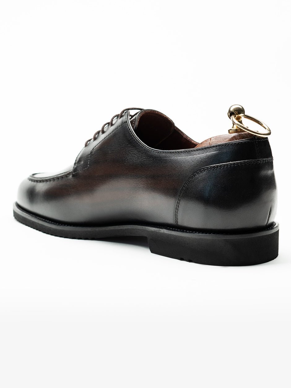 Pantofi Eleganti Barbati Maro Pictat Din Piele Naturala Design Zorlu BMan0417 (5)