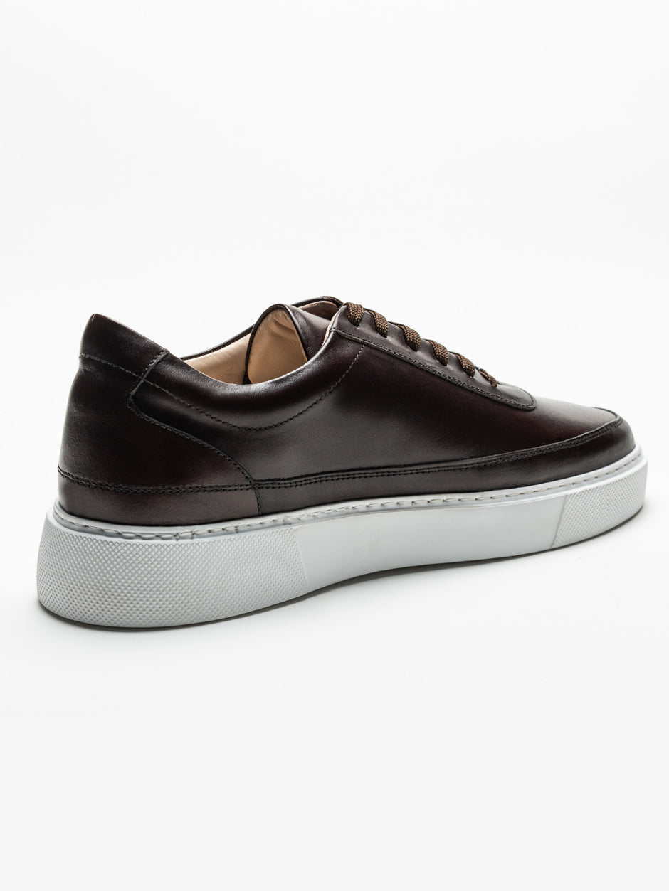 Pantofi Casual Barbati Maro Patina Sneakers 100% Piele Naturala Bman0383 (9)