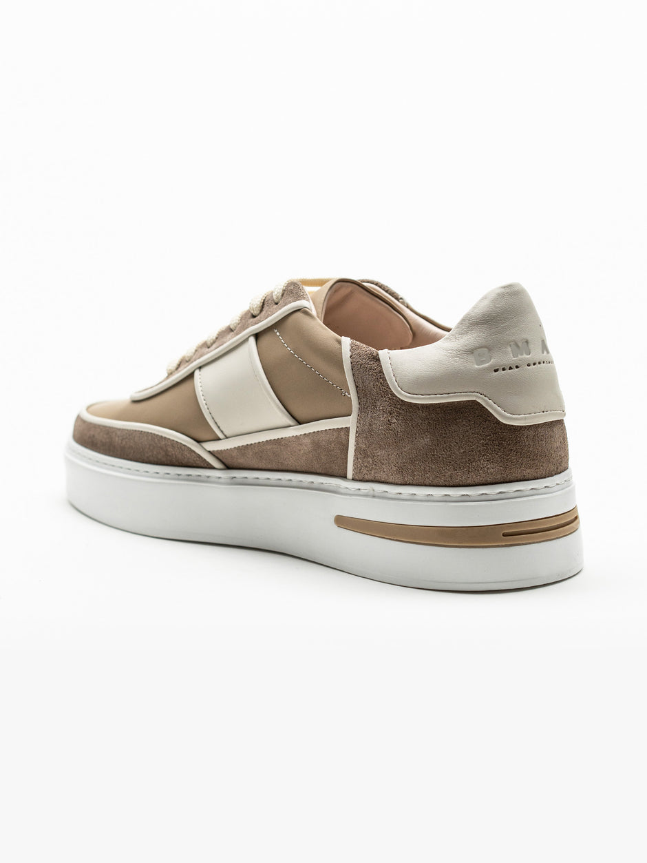 Pantofi Casual Barbati Bej Din Piele Naturala BMan0425 (7)