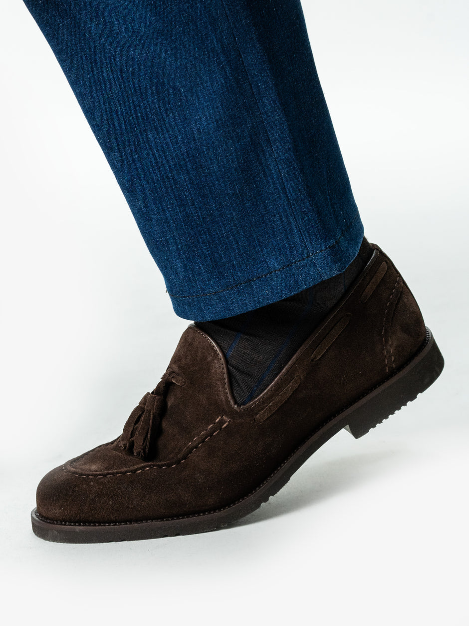 Blugi Barbati Albastru Indigo Comfort Fit All Season BMan0002 (5)
