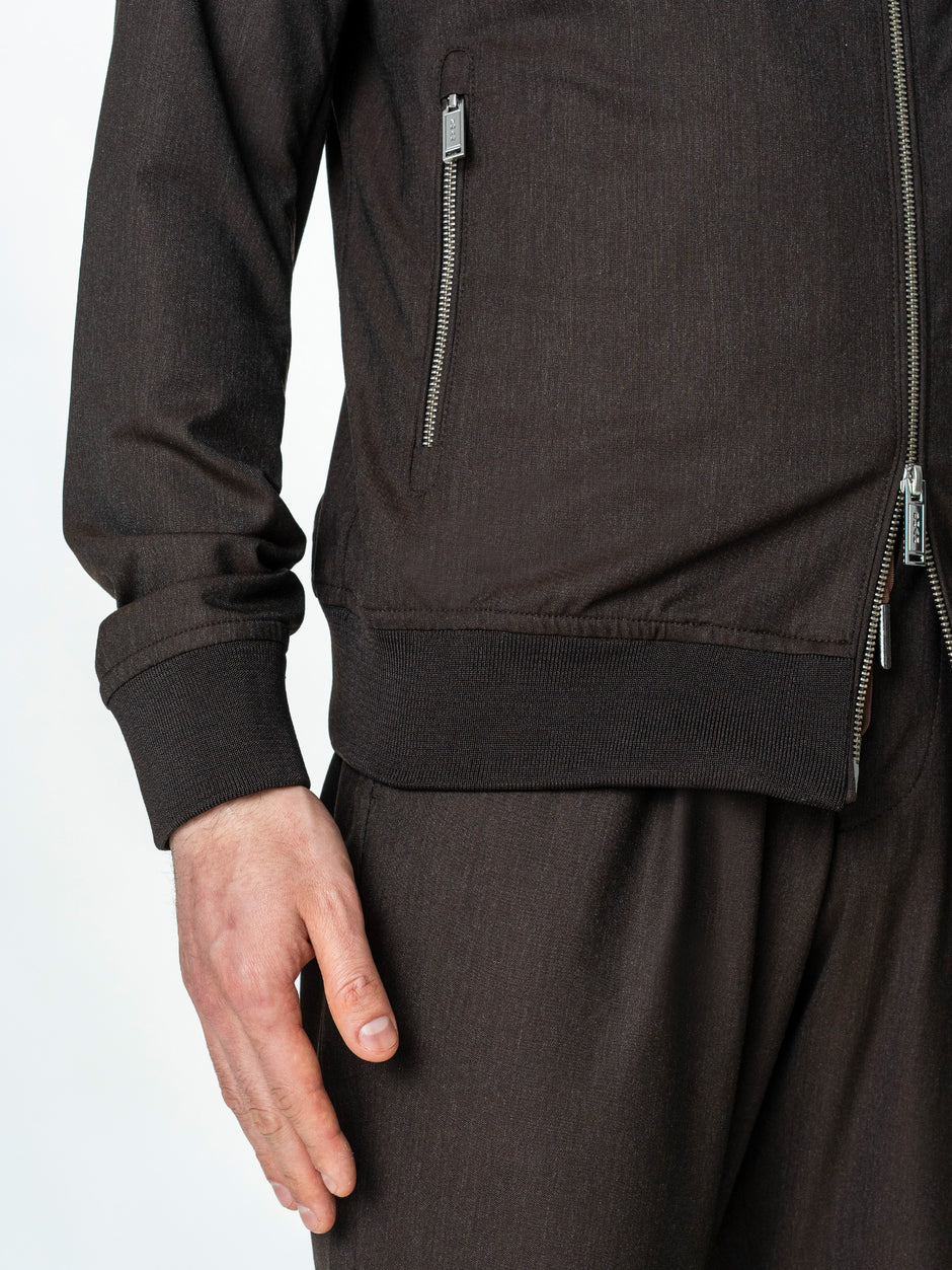 Geaca Barbati Tip Jacheta Cafenie BMan BMan0007 (10)