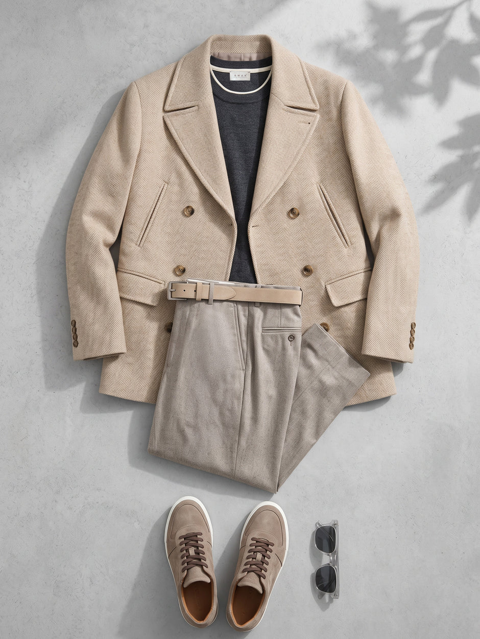 Tinuta Barbati Smart Casual Velours Bman1220 (1)