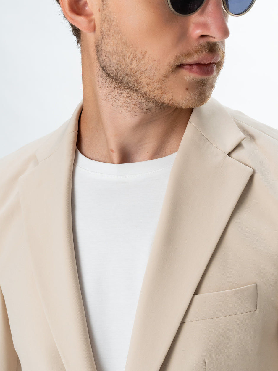 Costum City Flexo Barbati Crem Smart&Business Casual BMan0030 (4)
