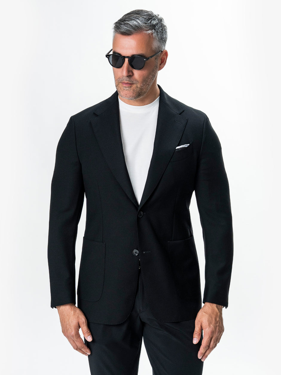 Tinuta Barbati Completa Smart Casual Nero Bman1071 (2)