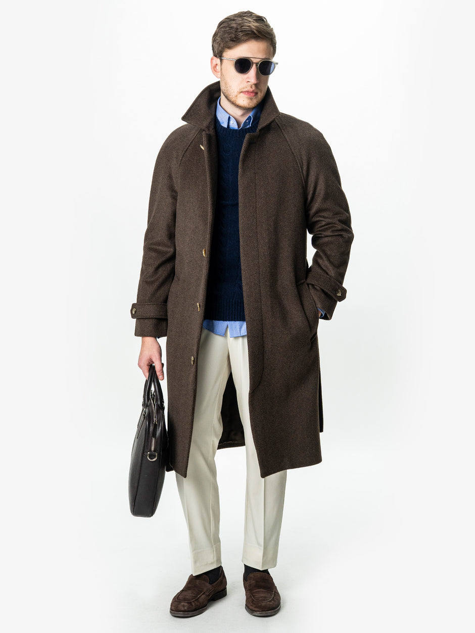 Pulover Barbati Albastru Toamna & Iarna Din 100% Lambswool Torsada BMan0010 (2)