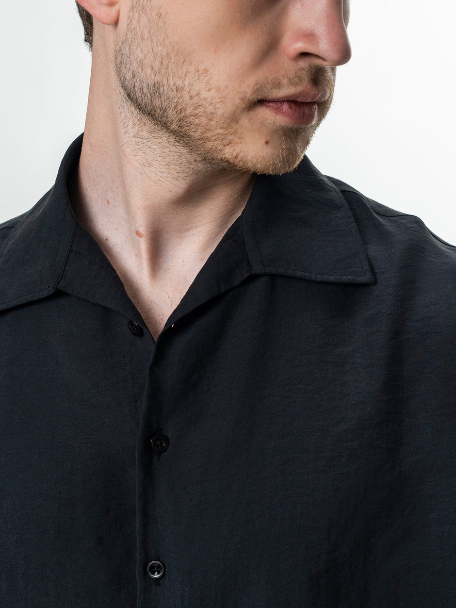 Camasa Barbati Neagra din Modal BMan0202 (5)