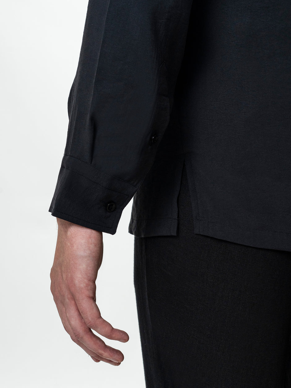 Camasa Barbati Neagra din Modal BMan0202 (8)
