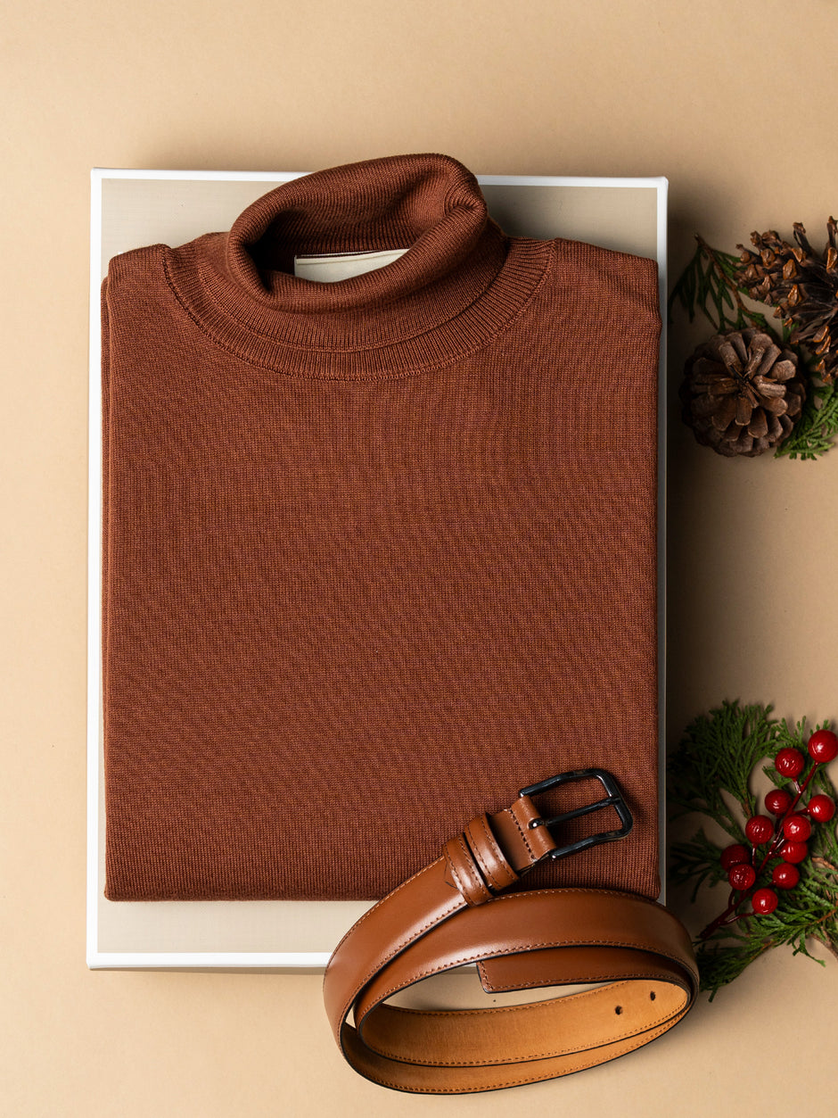 Pachet Cadou Barbati Pulover Cu Accesoriu Curea Bman0062 (1)