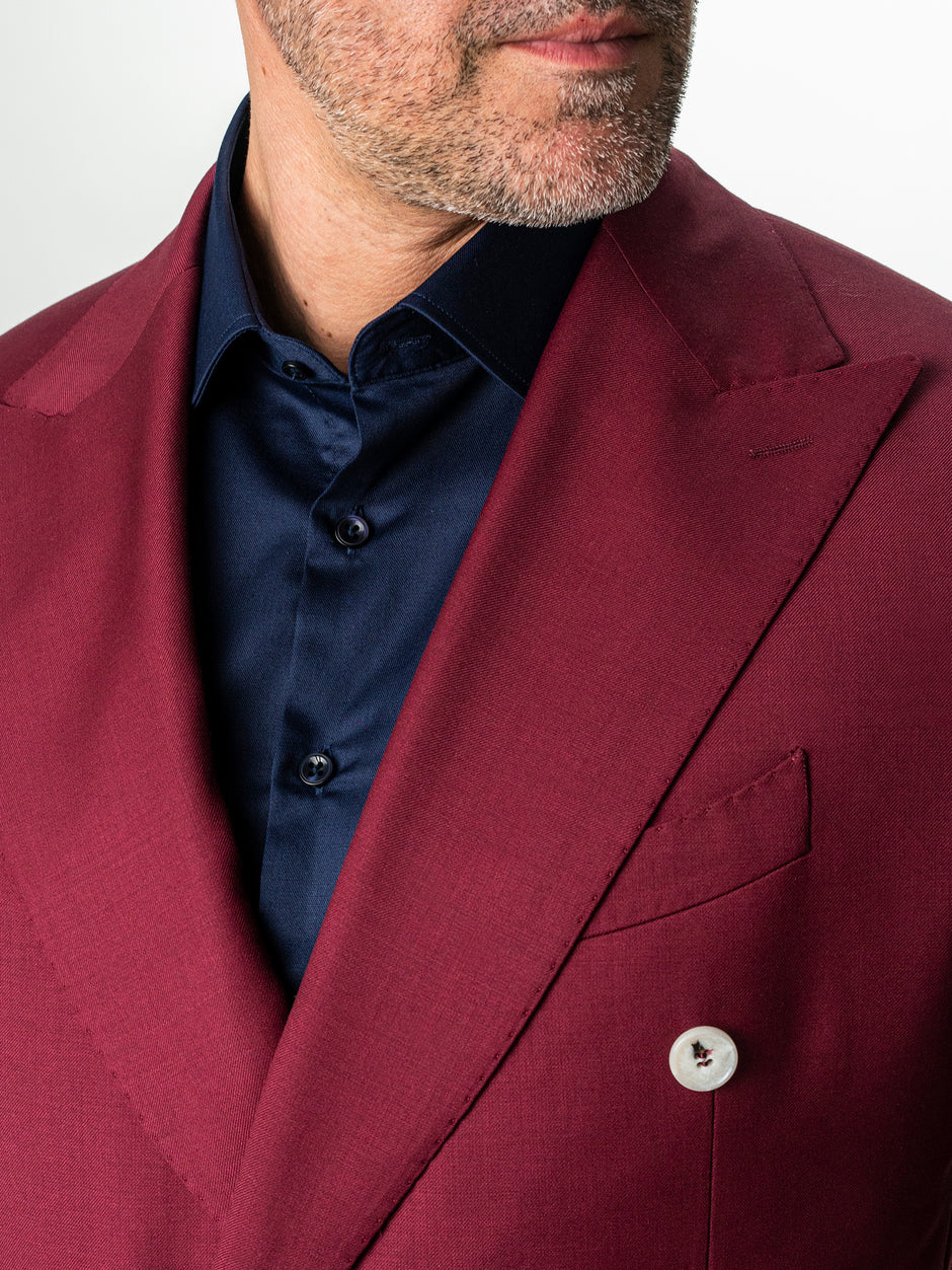 Tinuta Barbati Completa Smart Casual & Office Red Bman0481 (3)