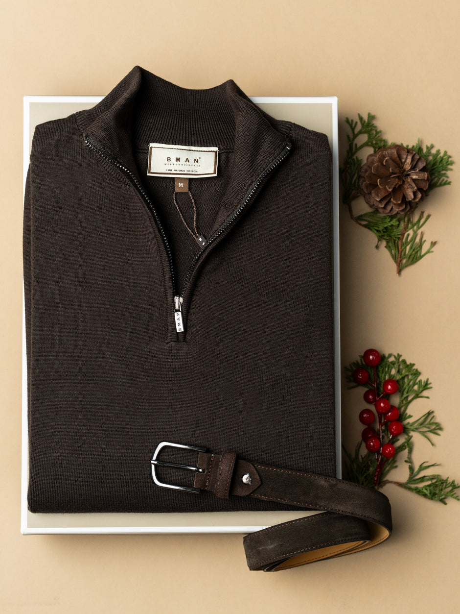 Pachet Cadou Barbati Pulover Cu Accesoriu Bman0163 (1)