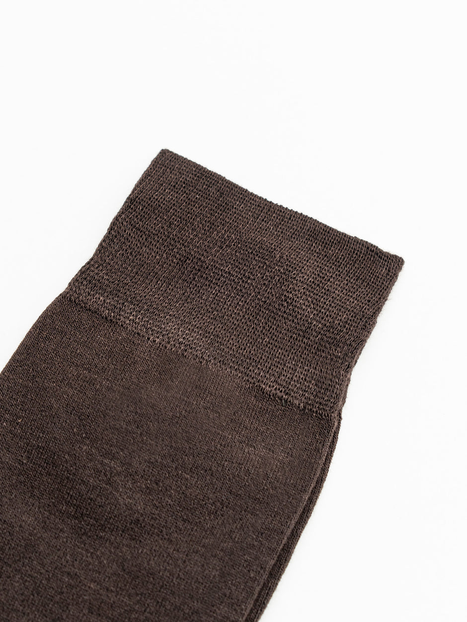 Sosete Barbati Cafenii 100% Bumbac Organic Mercerizat BMan155 (2)