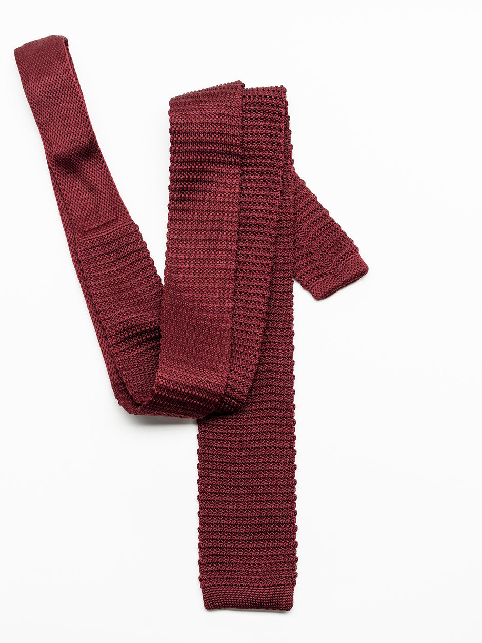 Cravata Crosetata Bordo Bman744 (2)