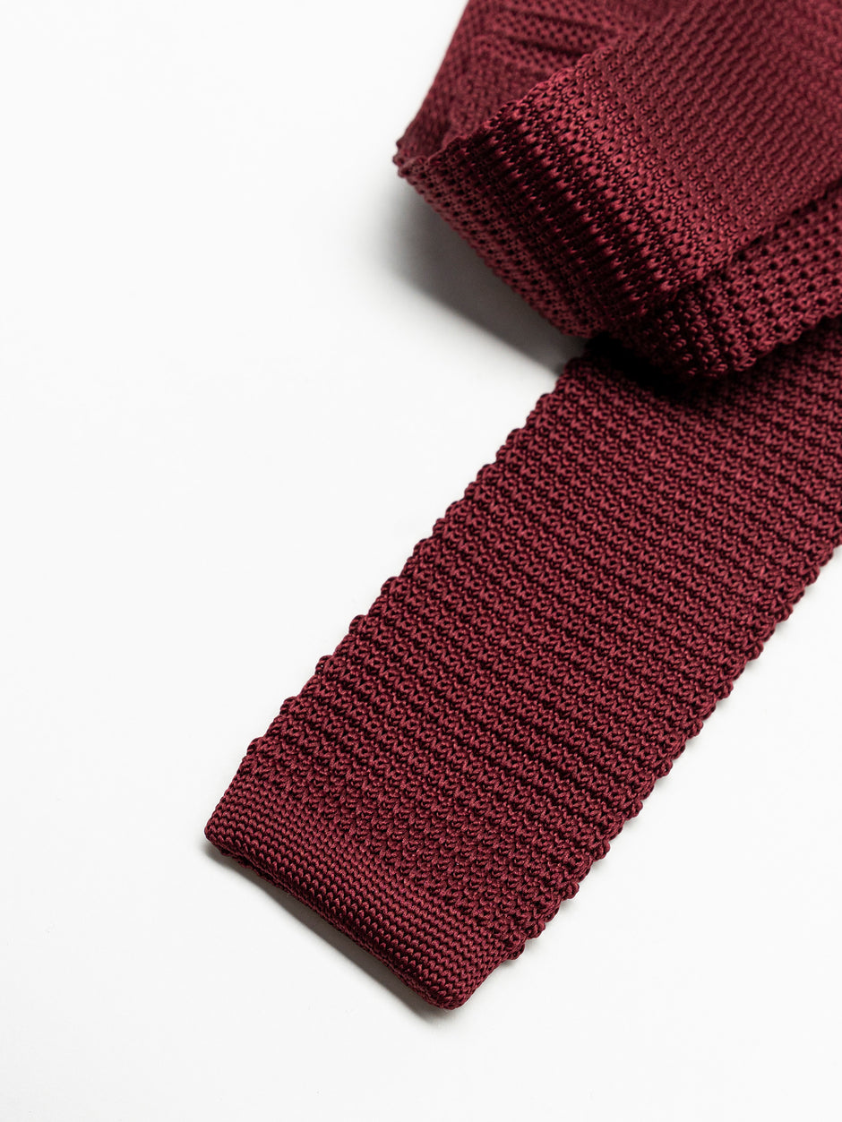 Cravata Crosetata Bordo Bman744 (3)