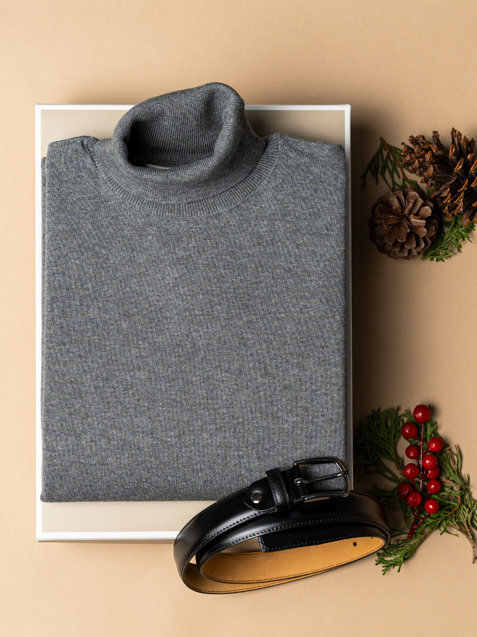 Pachet Cadou Barbati Pulover Cu Accesoriu Curea Bman0067 (1)