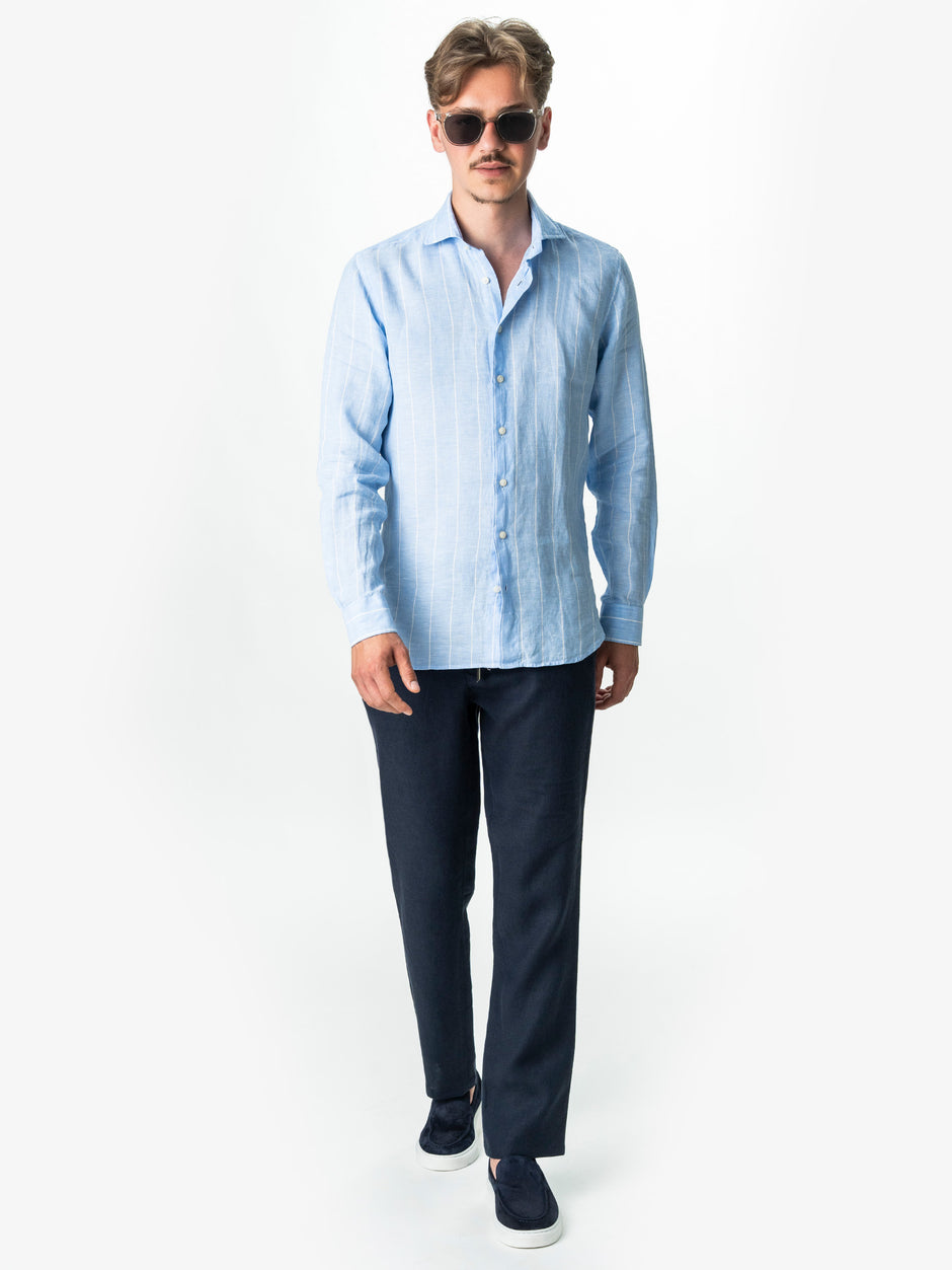 Tinuta Barbati Casual de Vara Lino Blu Bman1149 (2)