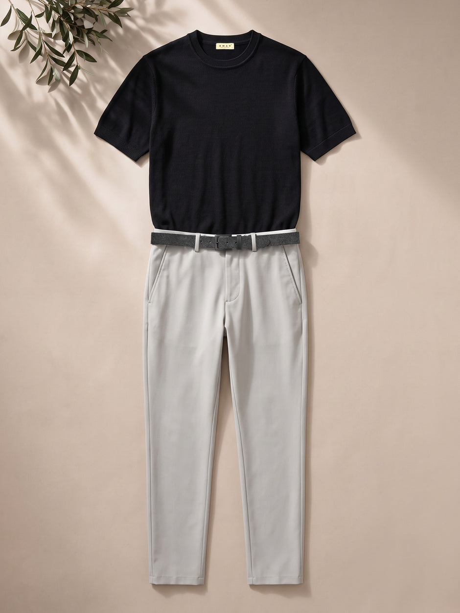 Tinuta Barbati Casual de Vara Carbon Bman1175 (1)