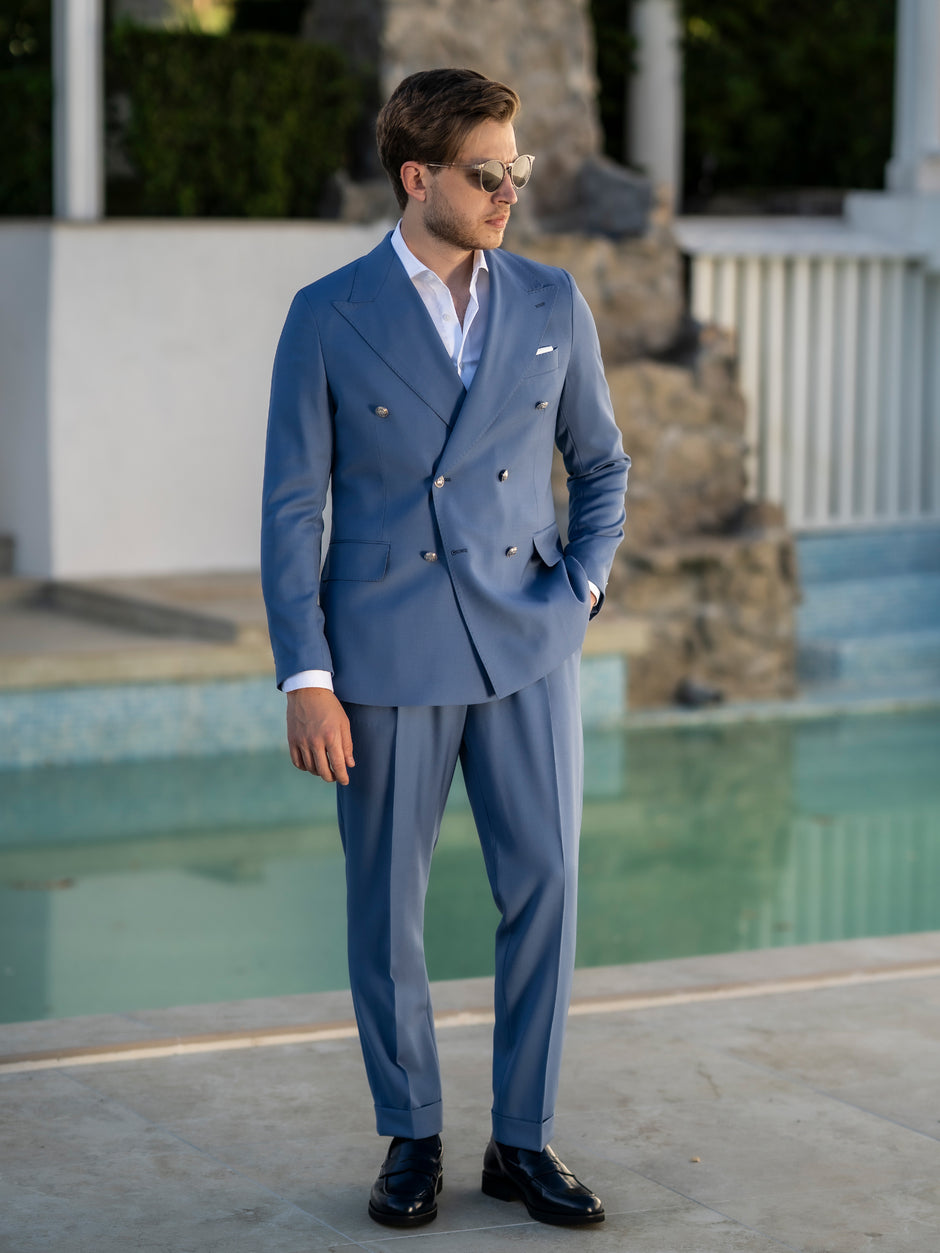 Tinuta Completa Barbati Eleganta Bluno BMan0546 (4)