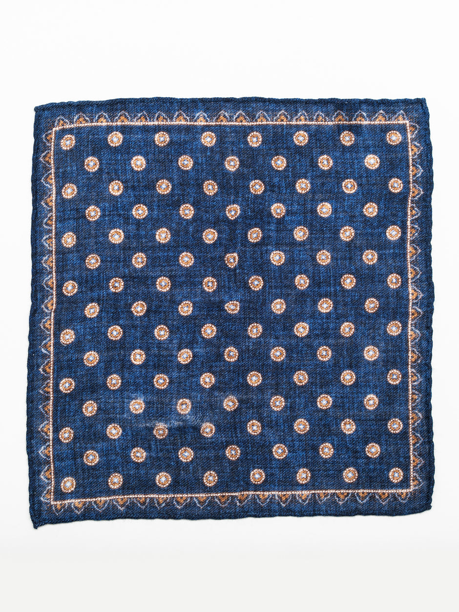 Batista Eleganta Barbati Bleumarin cu Imprimeu BMan427 (2)