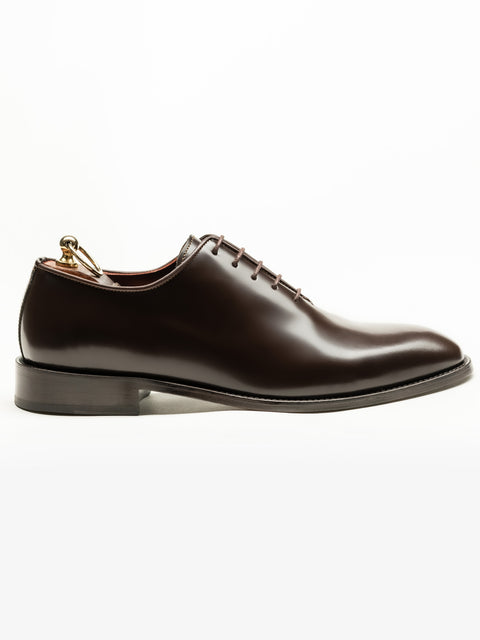Pantofi Barbati Eleganti Oxford Cafeniu Semilucios 100% piele naturala BMan0334 (2)