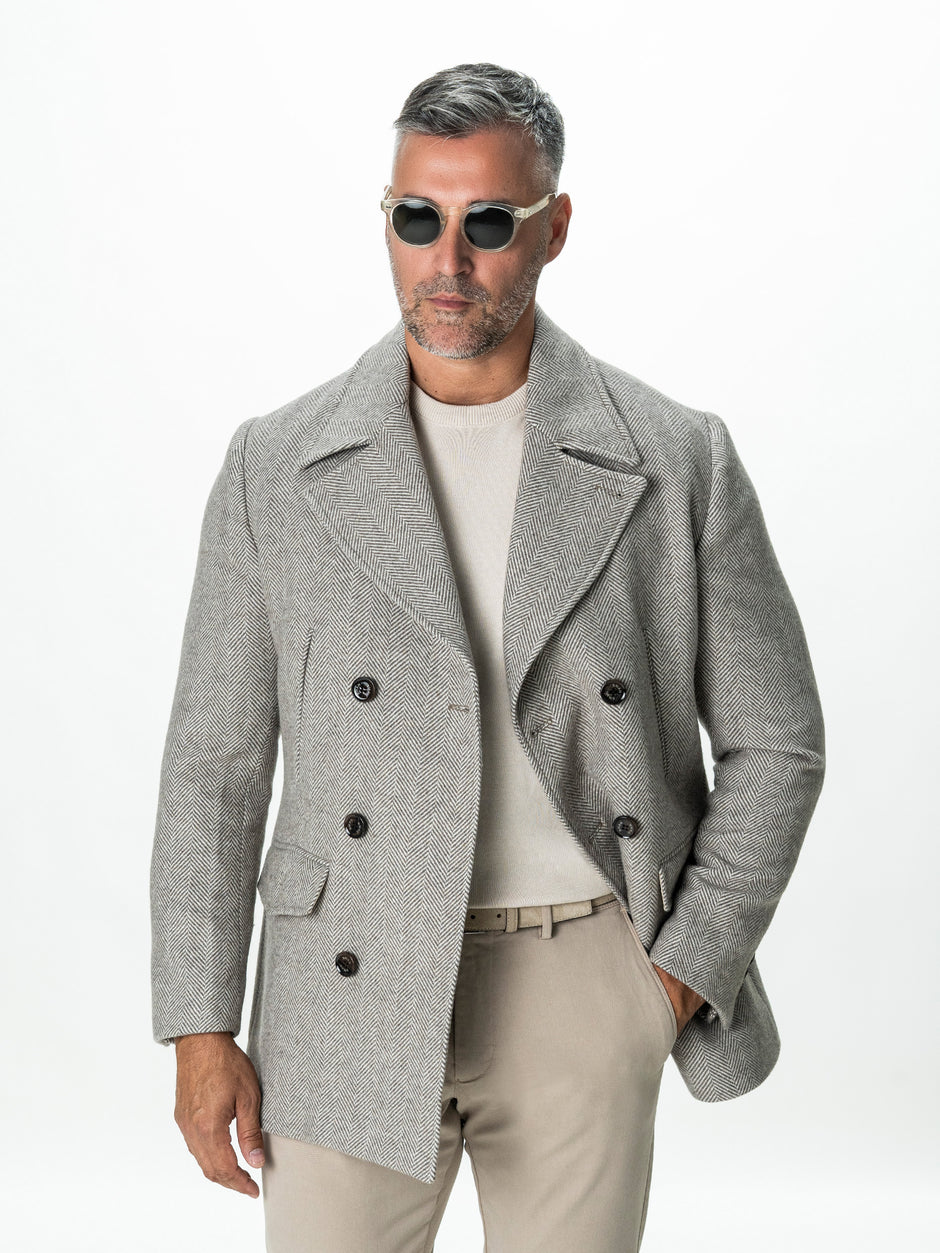 Tinuta Barbati Business Casual Cappuccino Bman1201 (3)