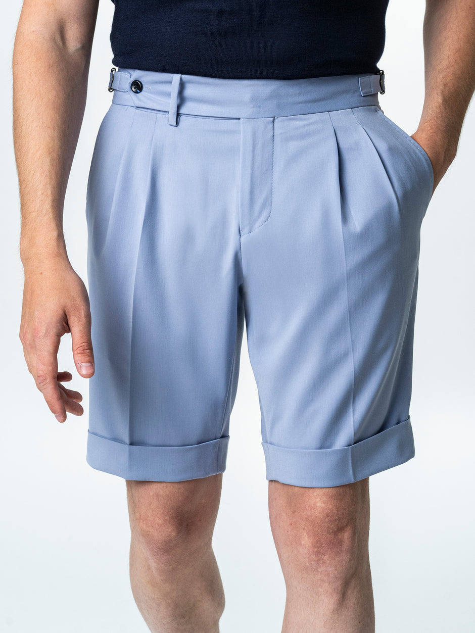 Pantaloni Scurti Barbati Bleu Model Gurkha BMan181 (4)