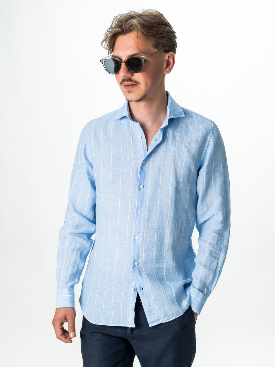 Tinuta Barbati Casual de Vara Lino Blu Bman1149 (3)