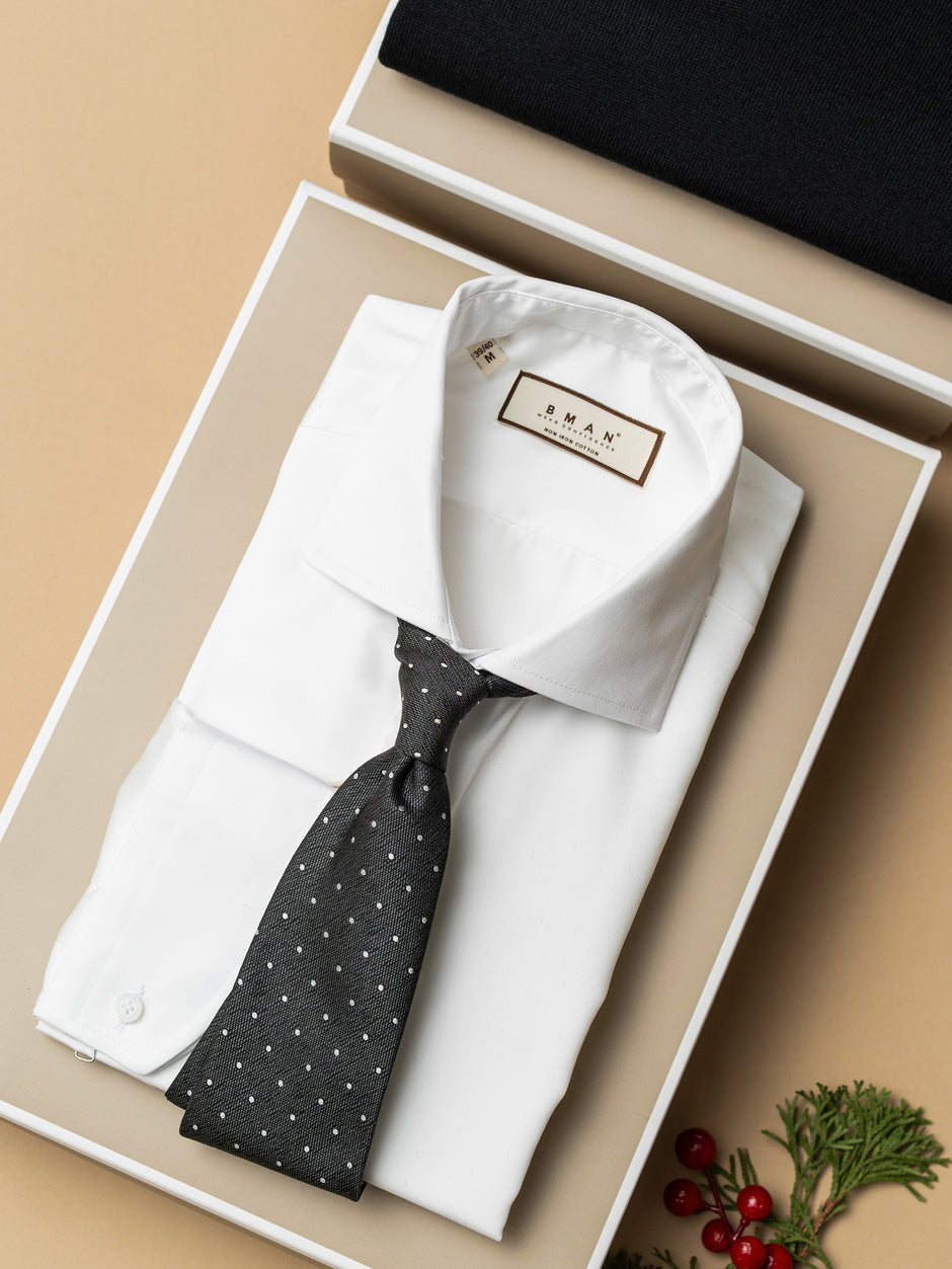 Pachet Cadou Barbati Camasa Bumbac Si Pulover Cu Fermoar Bman0072 (4)