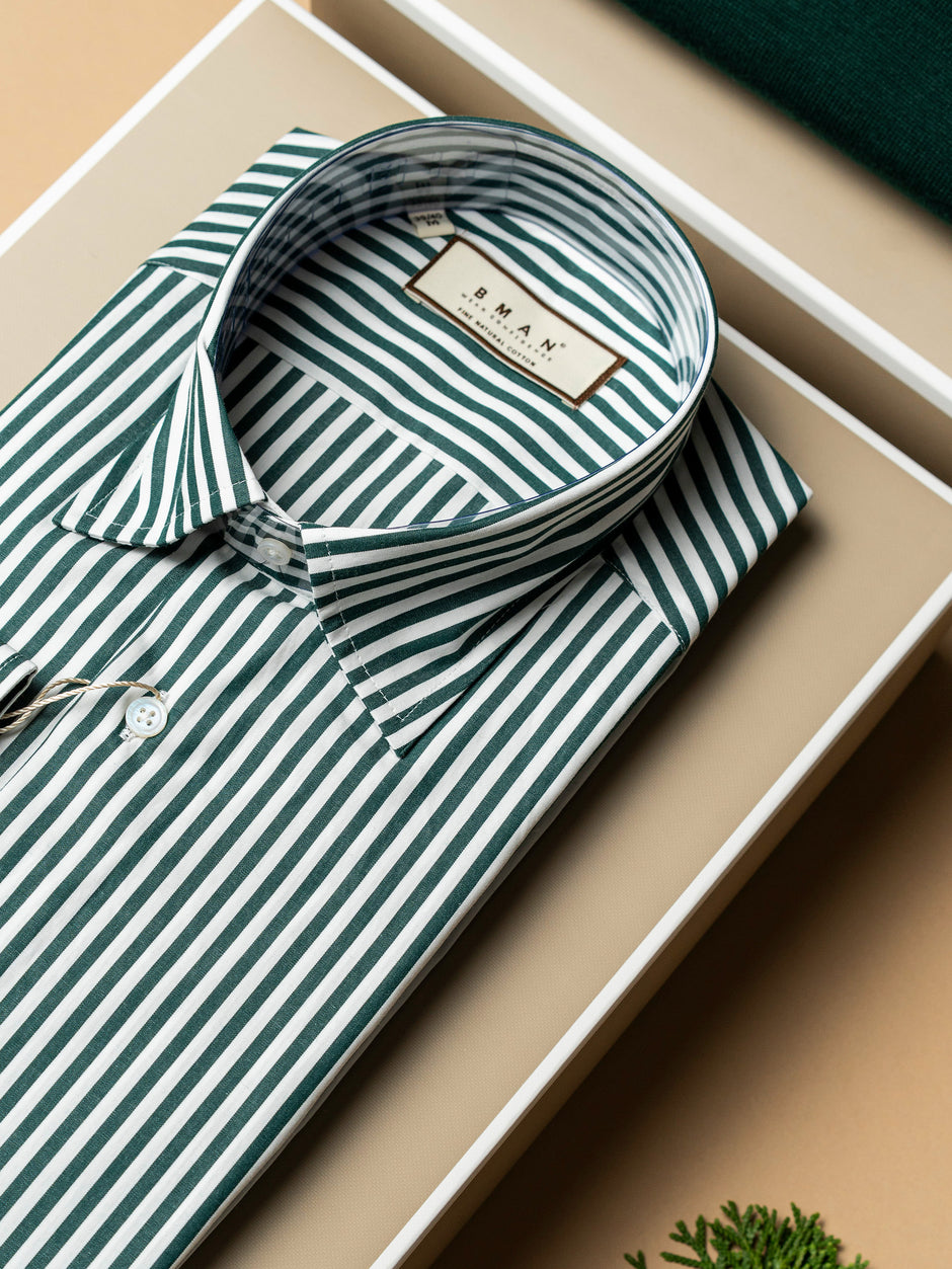 Pachet Cadou Barbati Pulover Cu Fermoar Si Camasa Bumbac Bman0004 (4)