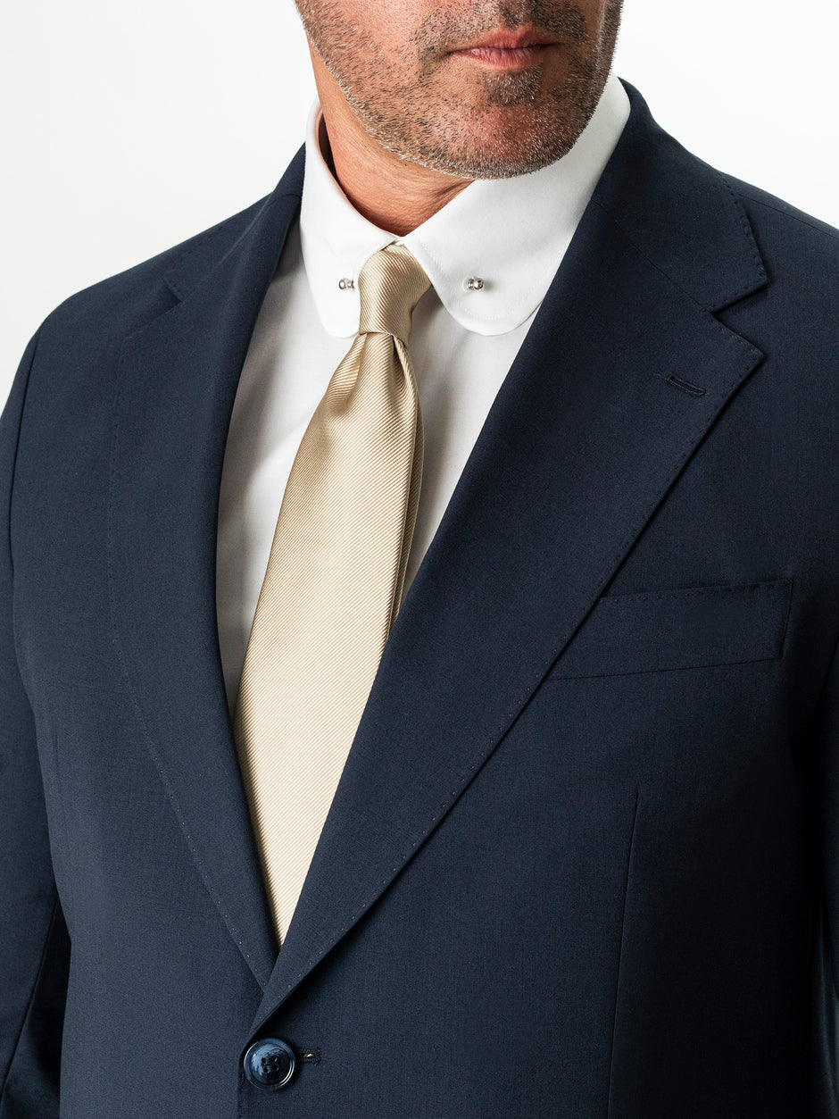 Costum Elegant Barbati Bleumarin Inchis All Season BMan0063 (3)