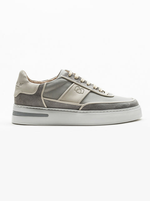 Pantofi Casual Barbati Gri Din Piele Naturala BMan0425