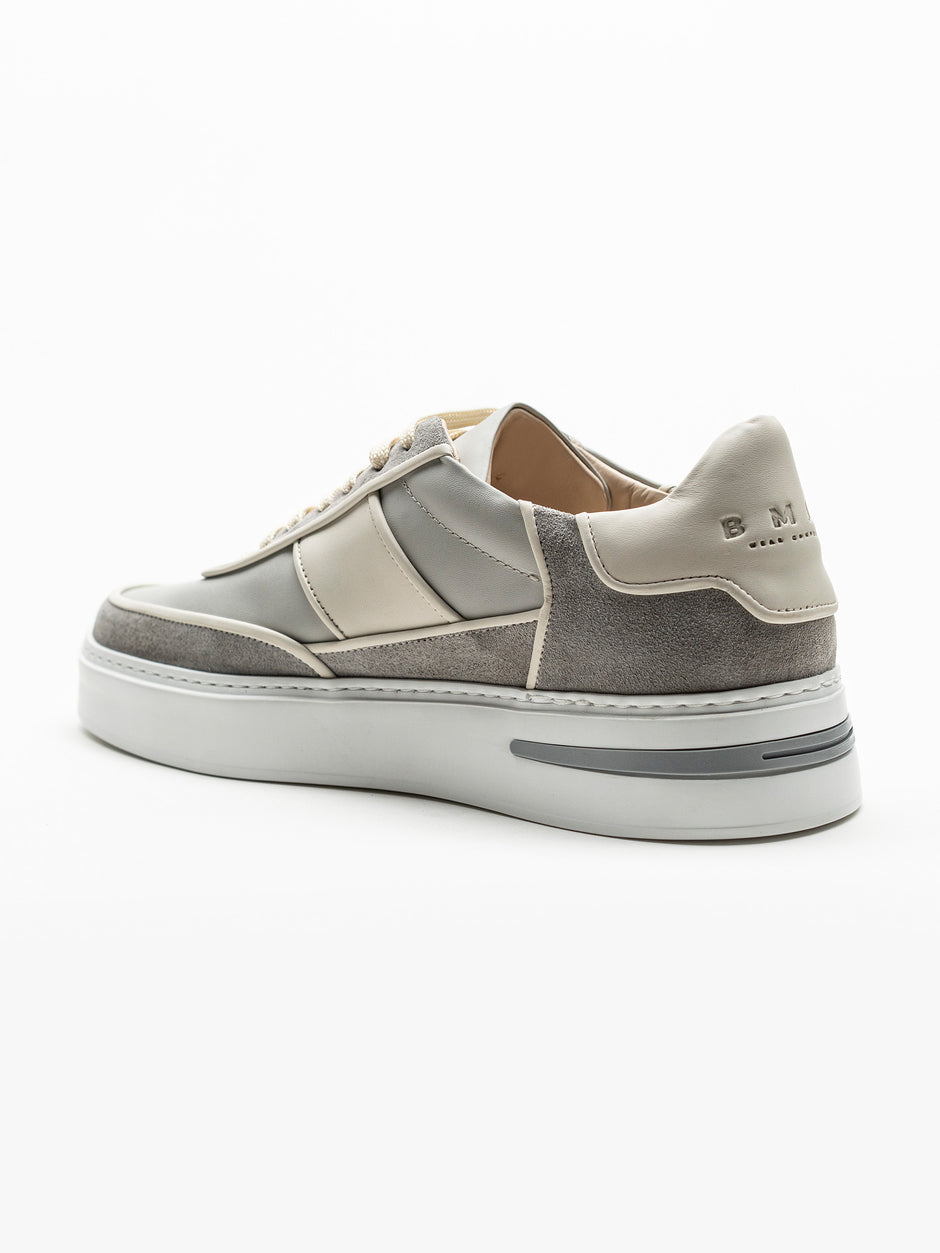 Pantofi Casual Barbati Gri Din Piele Naturala BMan0425 (6)