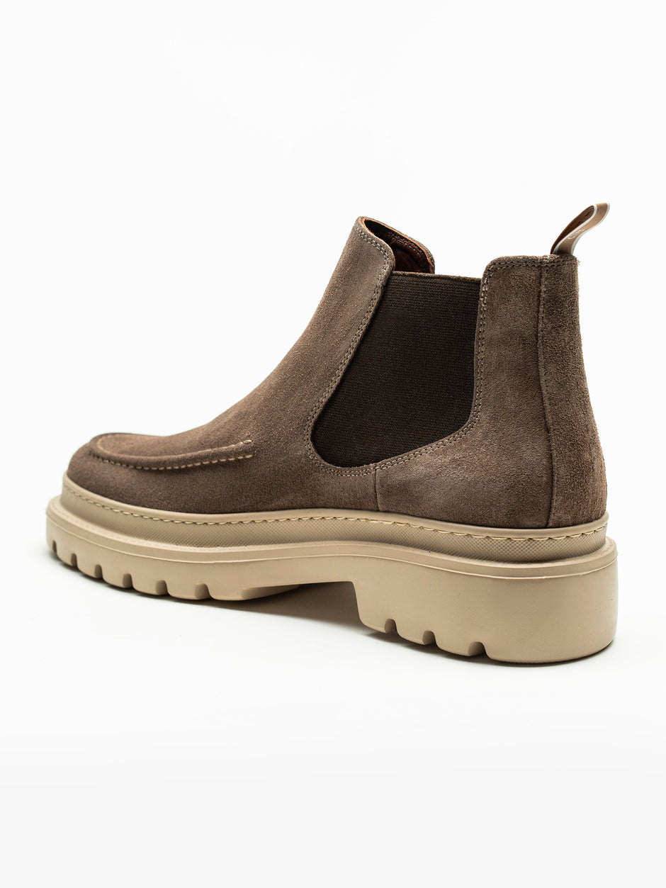 Ghete Barbati Maro Din Piele Intoarsa Cu Talpa Din Spuma BMan149 (8)