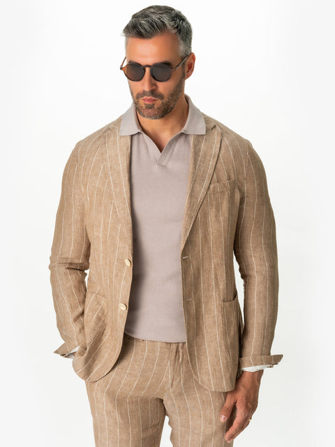 Tricou Premium Bărbați Polo Modern Crem De Vară  Bumbac Natural BMan286 (7)
