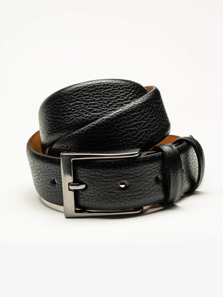 Curea Barbati Neagra Din Piele Naturala Tip Flother BMan118 (1)